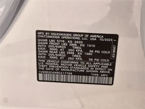 Used 2024 Volkswagen Atlas Cross Sport SE image 22