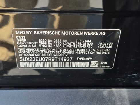 Used 2024 BMW X5 xDrive40i w/ Parking Assistance Package AWD/4WD image 37