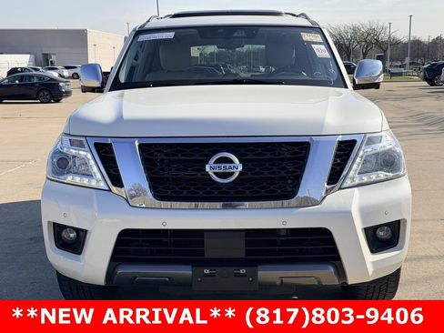 Used 2019 Nissan Armada Platinum w/ Captain's Chairs Package image 2