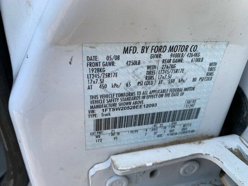 Used 2008 Ford F250 XL RWD image 14