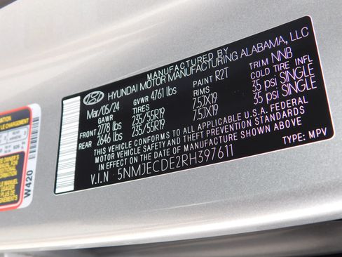 Used 2024 Hyundai Tucson Limited AWD/4WD image 33