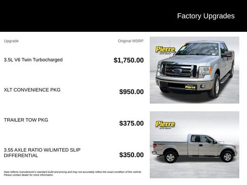 Used 2011 Ford F150 XLT w/ XLT Convenience Pkg AWD/4WD image 13