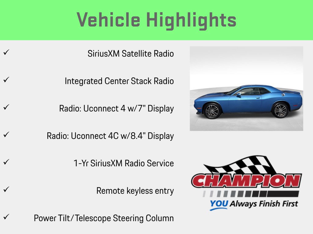 Used 2019 Dodge Challenger GT w/ Plus Package AWD/4WD image 12