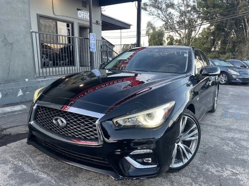 Used 2018 INFINITI Q50 Luxe w/ Cargo Package (L95) image 1