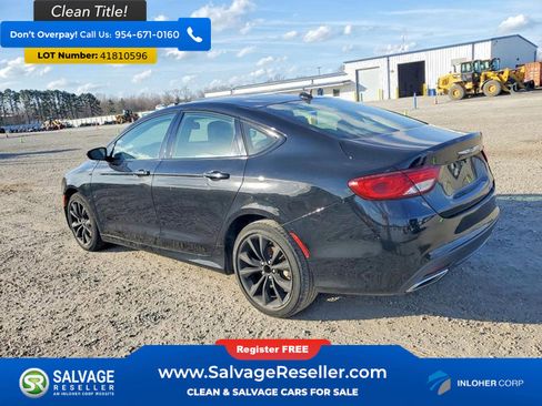 Used 2015 Chrysler 200 S w/ Navigation & Sound Group I image 3