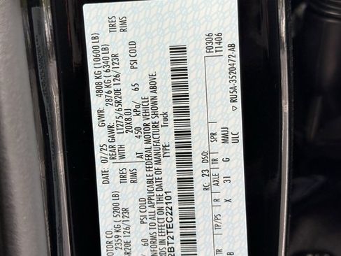 New 2026 Ford F250 Lariat w/ Black Appearance Package image 35