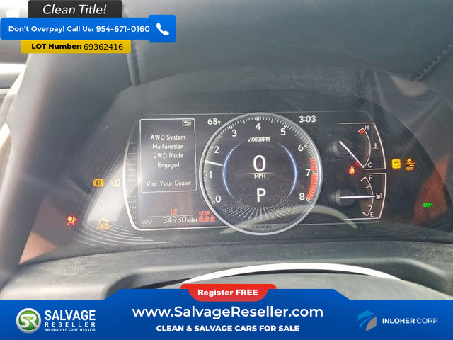 Used 2021 Lexus ES 250 w/ Premium Package AWD/4WD image 12