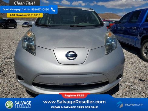 Used 2012 Nissan Leaf SL FWD image 7