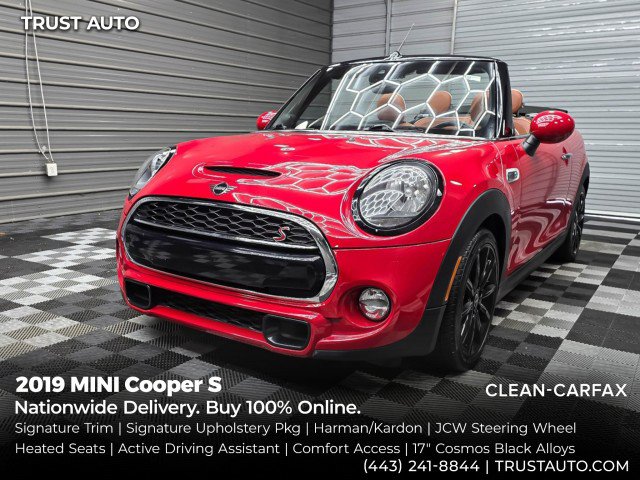 Used 2019 MINI Cooper S w/ Signature Upholstery Package FWD image 1