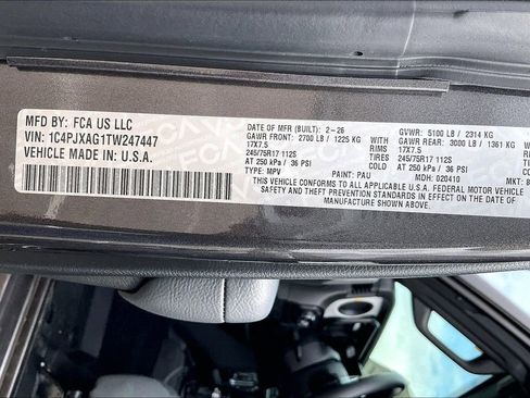 New 2026 Jeep Wrangler Sport image 13