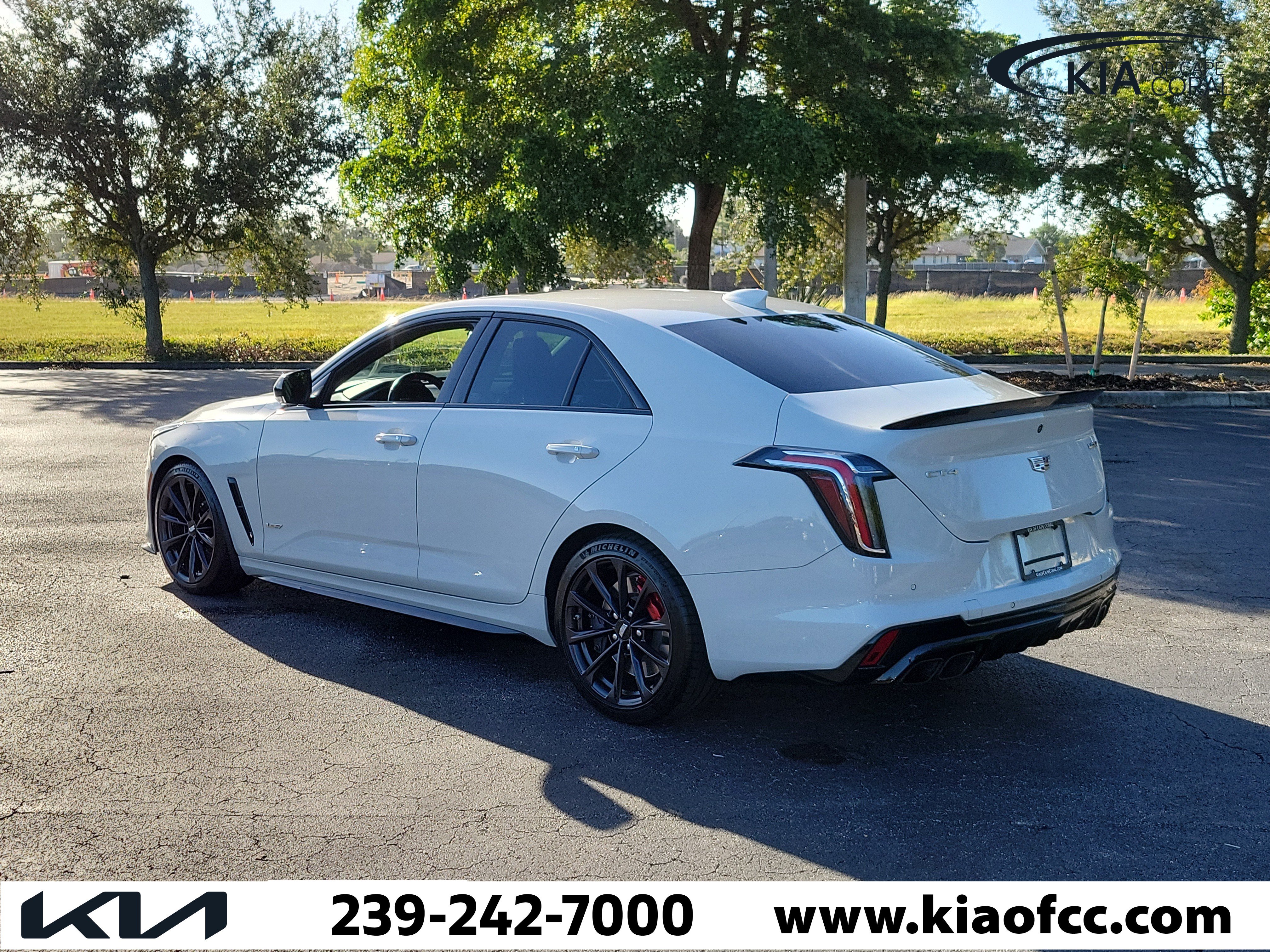 Used 2022 Cadillac CT4 V Blackwing w/ Driver Assist Package RWD image 4