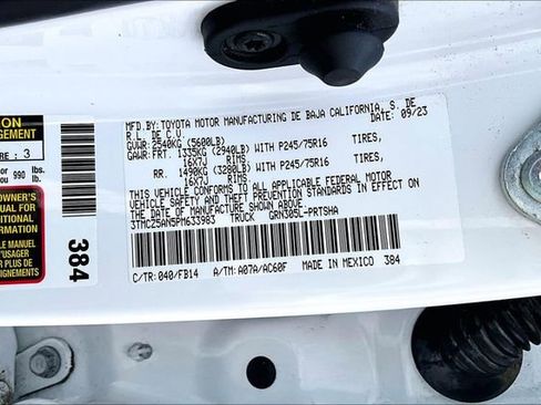 Used 2023 Toyota Tacoma SR image 16