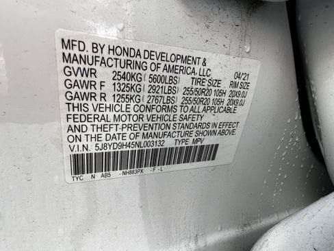 Used 2022 Acura MDX FWD w/ Technology Package image 54