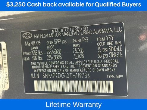 New 2026 Hyundai Santa Fe SEL image 29