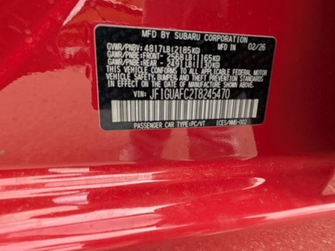 New 2026 Subaru Impreza 2.0i Sport AWD/4WD image 22