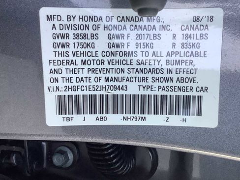 Used 2018 Honda Civic Si image 21