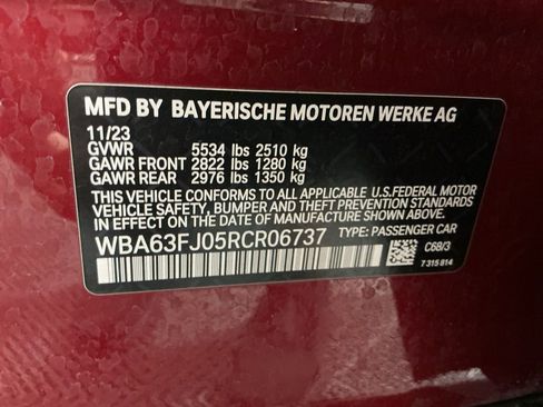 Certified 2024 BMW 540i xDrive 540i xDrive w/ Premium Package image 32