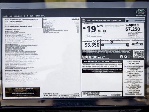 New 2025 Land Rover Range Rover Autobiography image 32