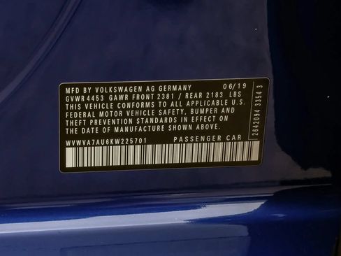 Used 2019 Volkswagen Golf R 4-Door AWD/4WD image 76
