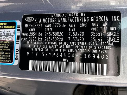 Used 2021 Kia Telluride EX w/ EX Premium Package image 36