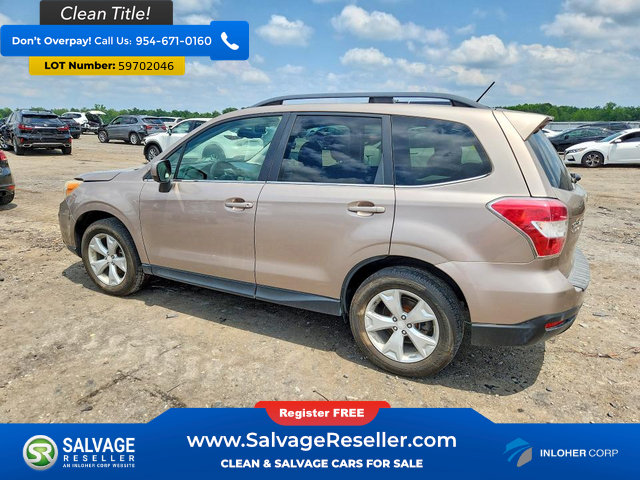 Used 2015 Subaru Forester 2.5i Limited w/ Popular Package #1 AWD/4WD image 3