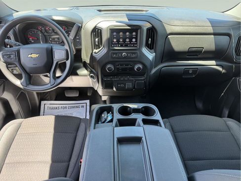 Used 2025 Chevrolet Silverado 1500 Custom w/ Turbomax Blackout Package AWD/4WD image 14