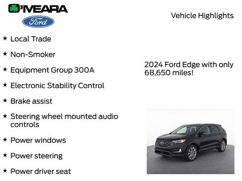 Used 2024 Ford Edge Titanium AWD/4WD image 7