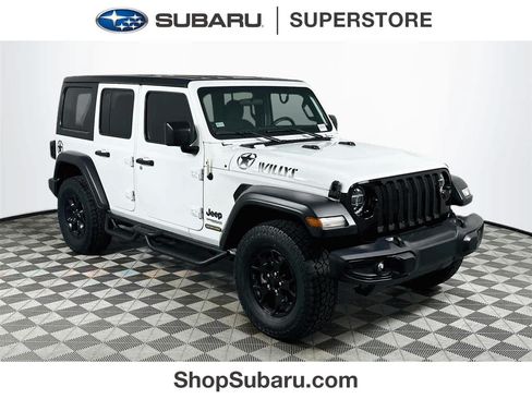 Used 2021 Jeep Wrangler Unlimited Sport AWD/4WD image 1