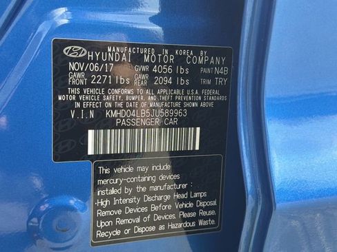 Used 2018 Hyundai Elantra Sport image 33