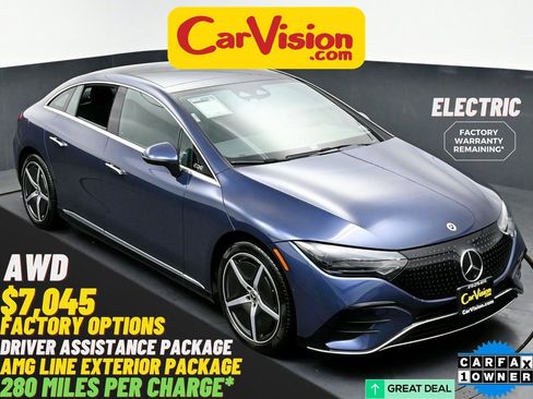 Used 2024 Mercedes-Benz EQE 350+ 350 Sedan w/ AMG Line Exterior Package image 1