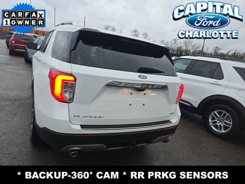 Used 2023 Ford Explorer Platinum w/ Class IV Trailer Tow Package RWD image 7