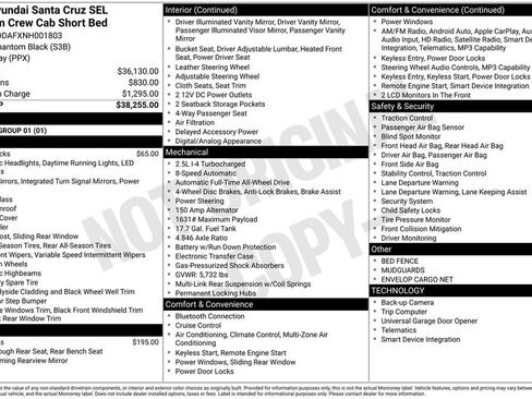 Used 2022 Hyundai Santa Cruz SEL Premium AWD/4WD image 40