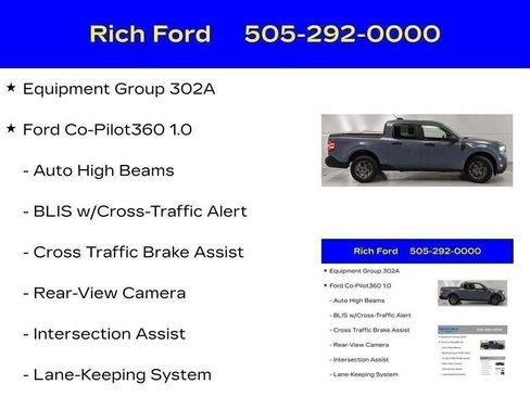 Used 2025 Ford Maverick XLT w/ Equipment Group 302A AWD/4WD image 40