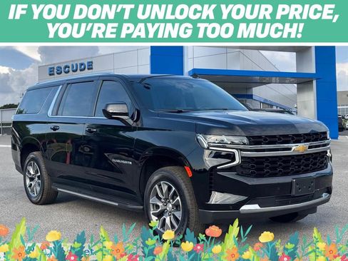 Used 2024 Chevrolet Suburban LS w/ Driver Alert Package RWD image 1