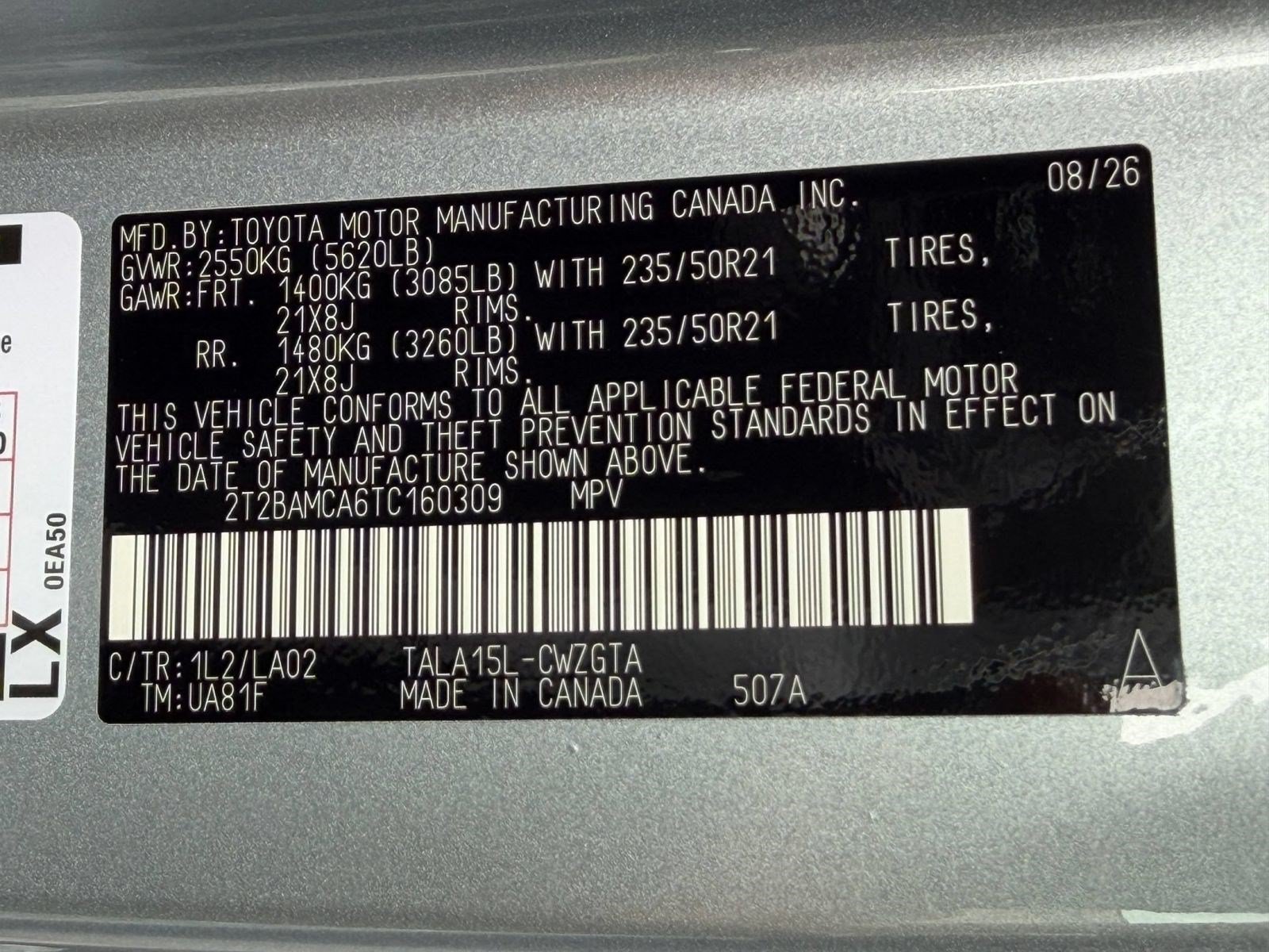 New 2026 Lexus RX 350 AWD w/ Convenience Package image 29