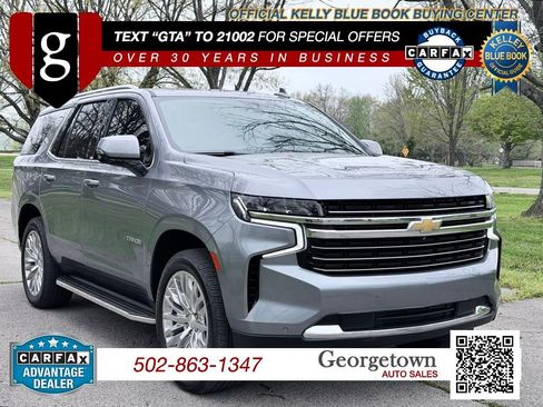Used 2022 Chevrolet Tahoe LT w/ LT Signature Plus Package image 1