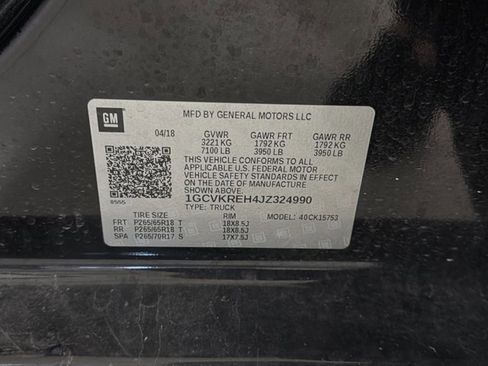 Used 2018 Chevrolet Silverado 1500 LT w/ All Star Edition AWD/4WD image 11
