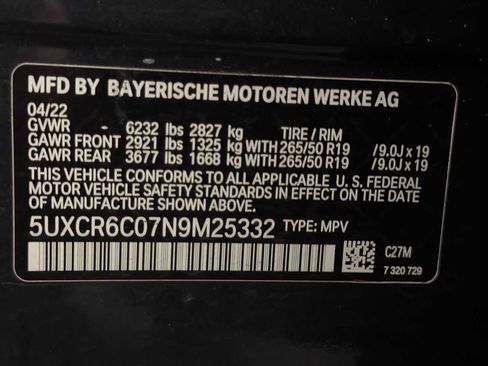 Used 2022 BMW X5 xDrive40i w/ Premium Package image 22