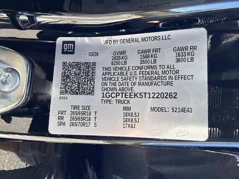 New 2026 Chevrolet Colorado Trail Boss AWD/4WD image 33