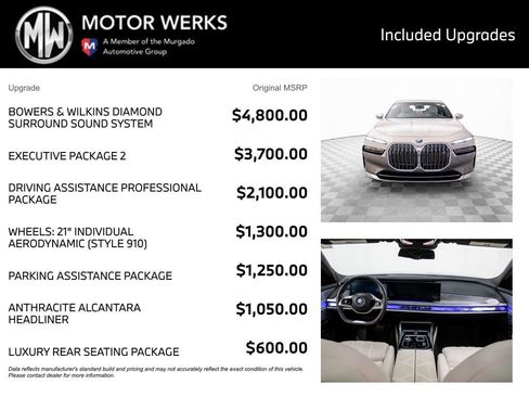 Certified 2023 BMW i7 xDrive60 w/ Executive Package 2 image 4