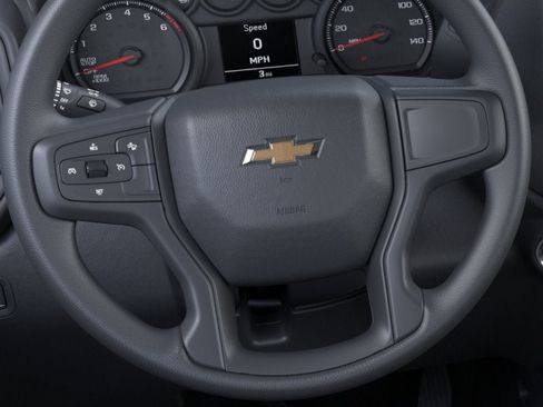 New 2026 Chevrolet Silverado 1500 Custom w/ Turbomax Blackout Package AWD/4WD image 27