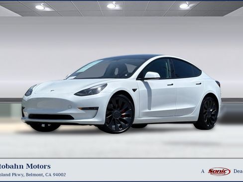Used 2023 Tesla Model 3 Performance AWD/4WD image 1