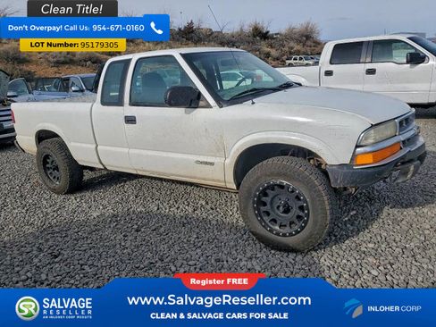 Used 2001 Chevrolet S10 Pickup 4x4 Extended Cab w/ Comfort Convenience Pkg image 5