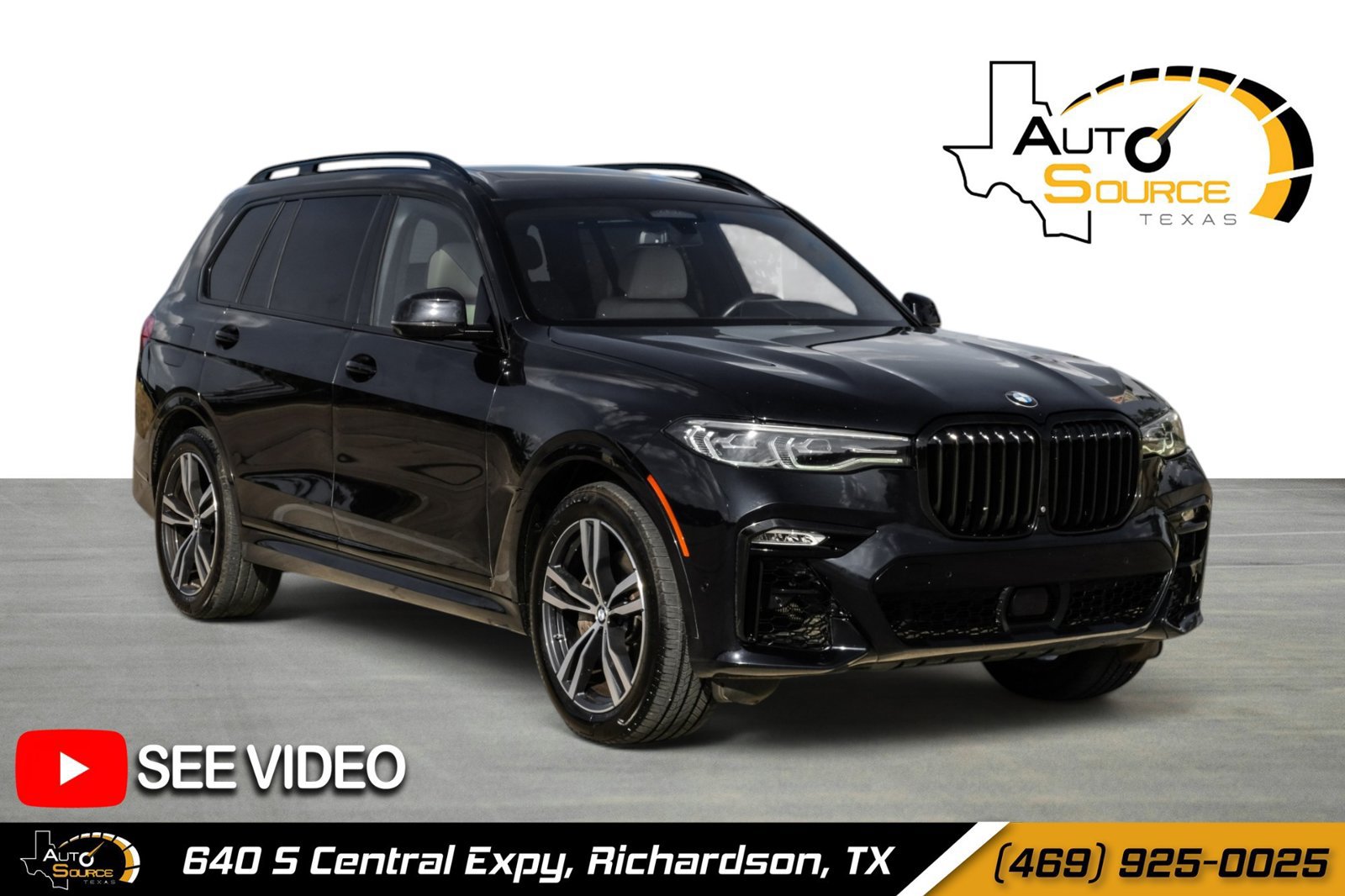 Used 2021 BMW X7 xDrive40i w/ M Sport Package AWD/4WD image 1