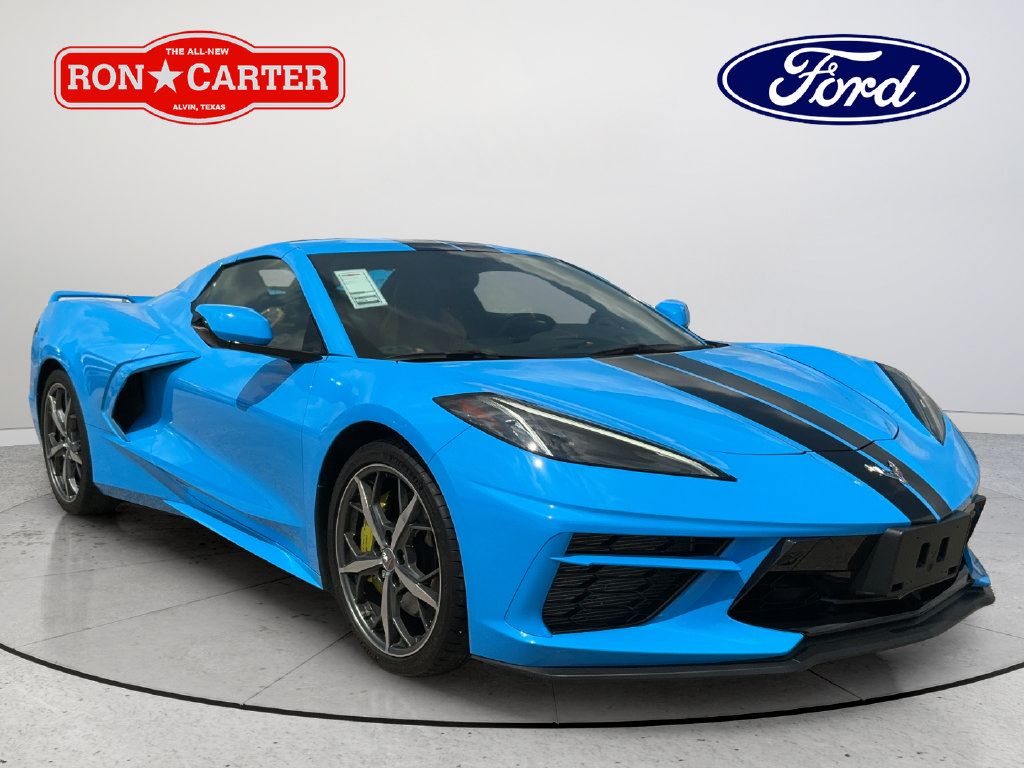 Used 2021 Chevrolet Corvette Stingray Premium Conv w/ Z51 Performance Package RWD image 1
