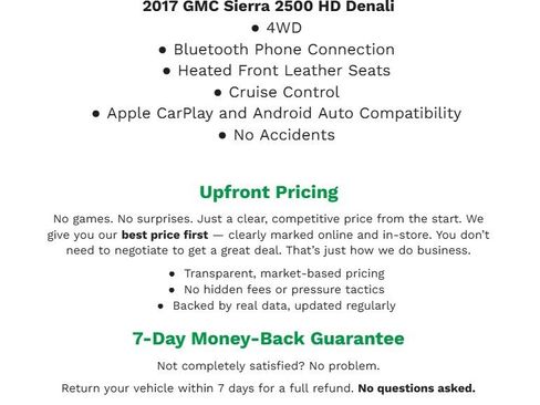 Used 2017 GMC Sierra 2500 Denali image 2