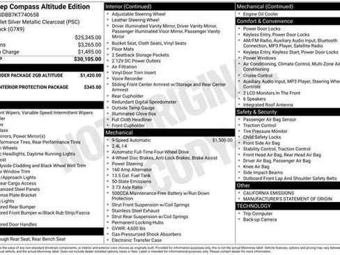 Used 2019 Jeep Compass Altitude image 15