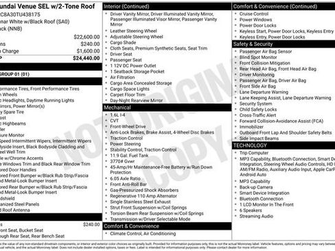 Used 2026 Hyundai Venue SEL FWD image 22