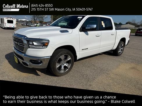 Used 2023 RAM 1500 Laramie AWD/4WD image 1