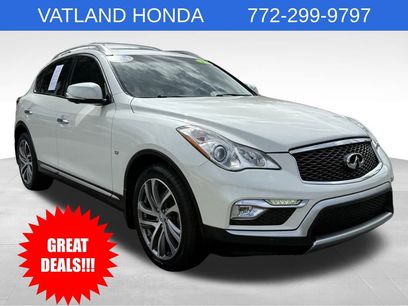 Used 2017 INFINITI QX50 2WD w/ Deluxe Touring Package